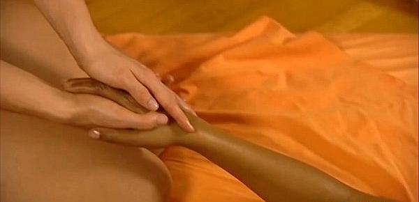  Brunette Girlfriends Explore Massage